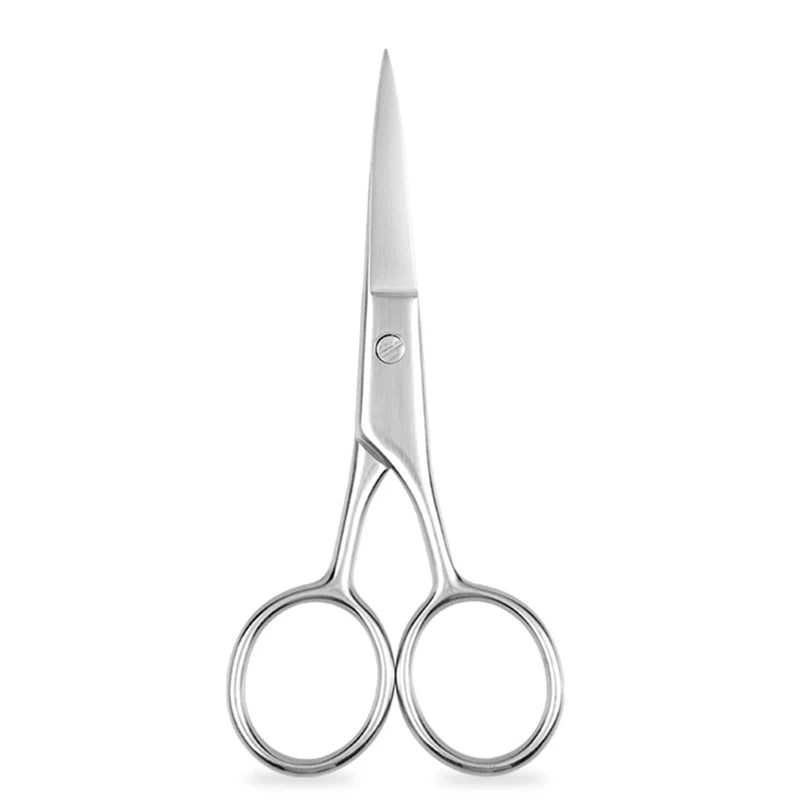 1Pcs Women Man Silver Scissors Eyebrow Cutter Hair Remover Stainless steel Makeup Tools Beauty Tool Eyebrow Scissors New Fashion