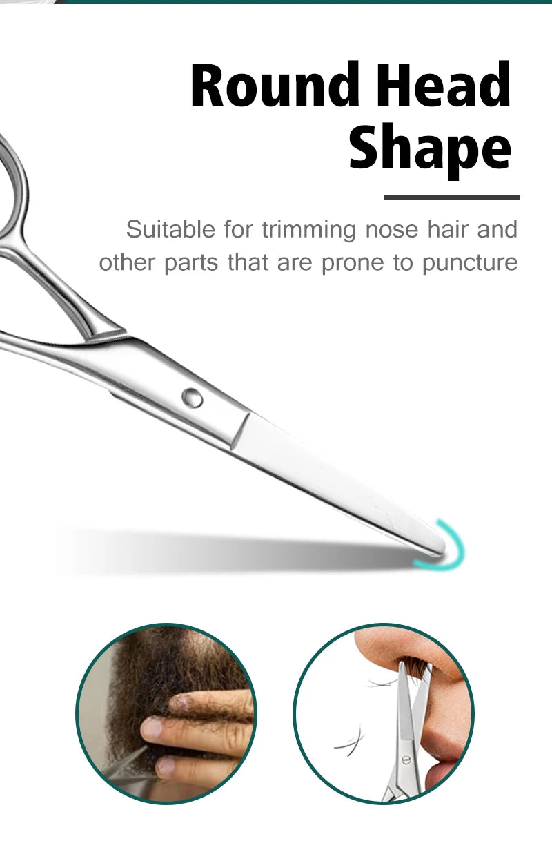 1Pcs Women Man Silver Scissors Eyebrow Cutter Hair Remover Stainless steel Makeup Tools Beauty Tool Eyebrow Scissors New Fashion