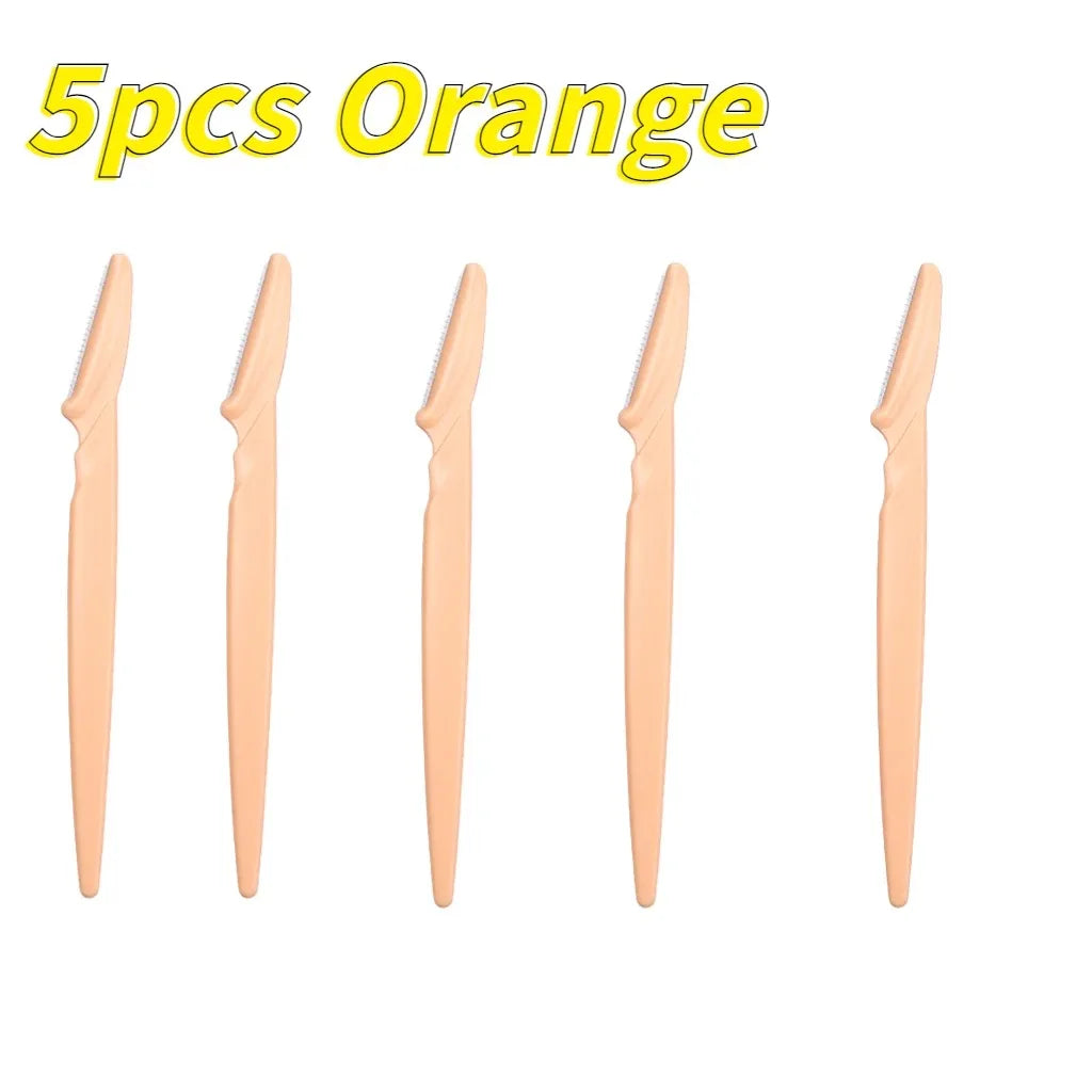 1/3/5/10Pcs Eyebrow Trimmer Face Blade Shaver Portable Eye Brow Epilation Hair Removal Safety Eyebrow Cutting Woman Makeup Tools